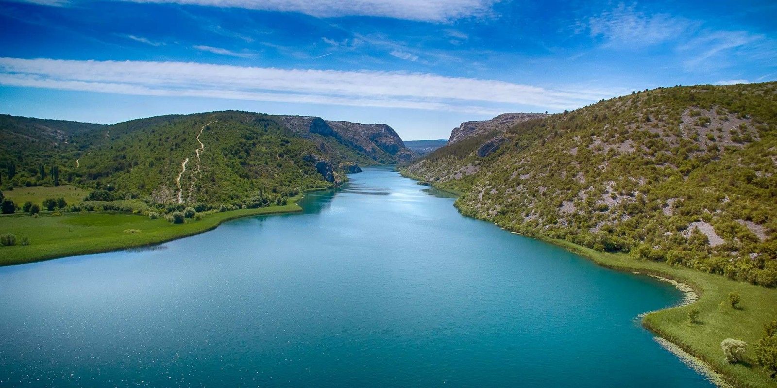 Boat tour National Park Krka